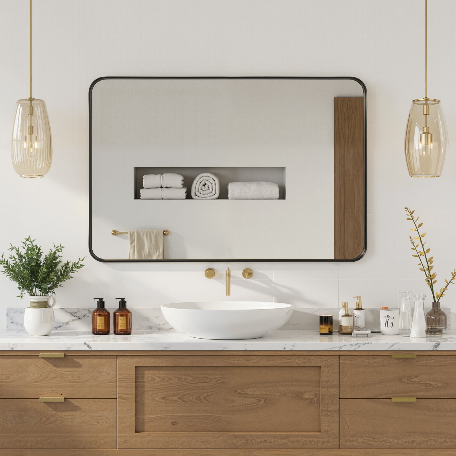 Ipromirror - Solis Intaglio Wall Mirror