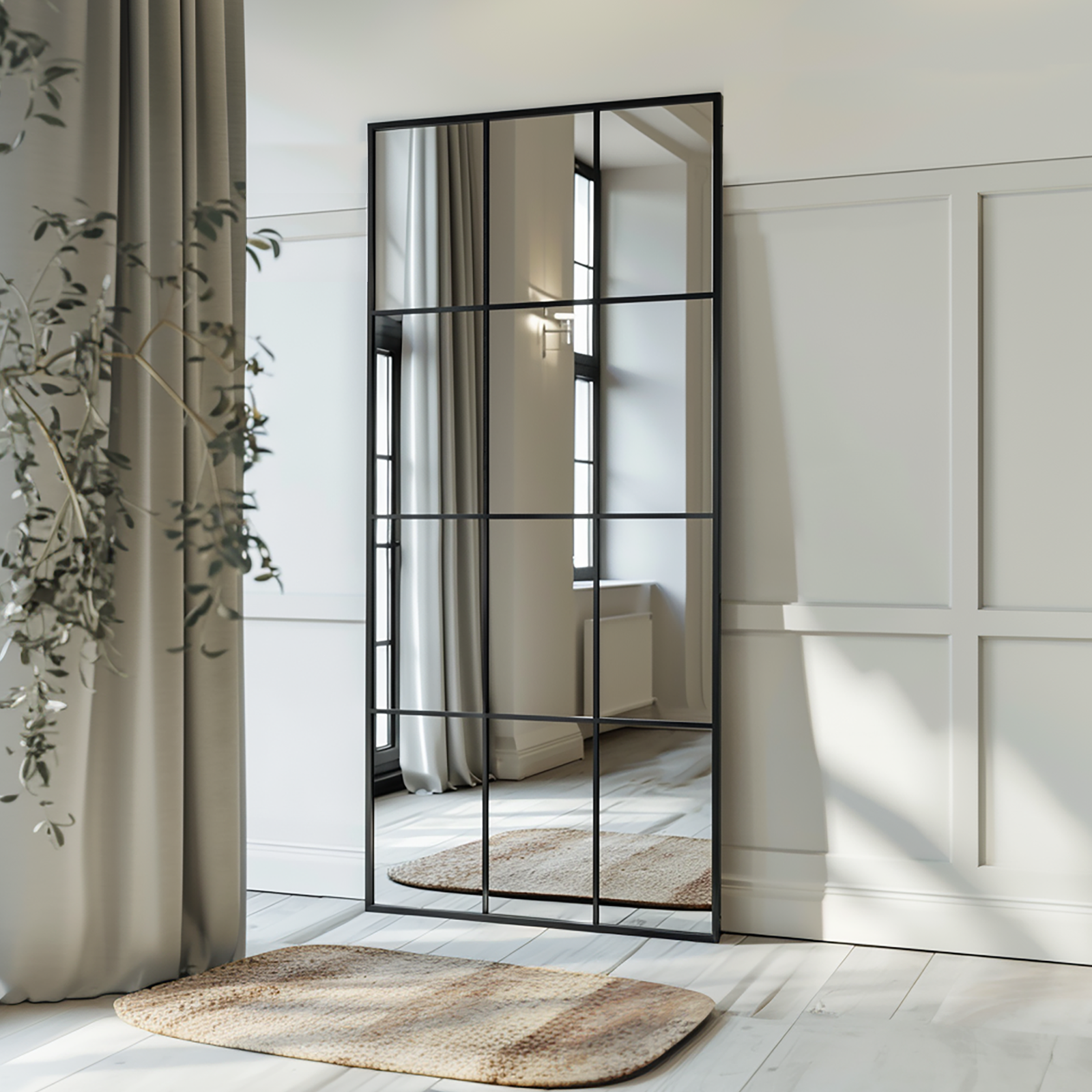 Ipromirror Arcadia - Grid Full Length Floor Mirror
