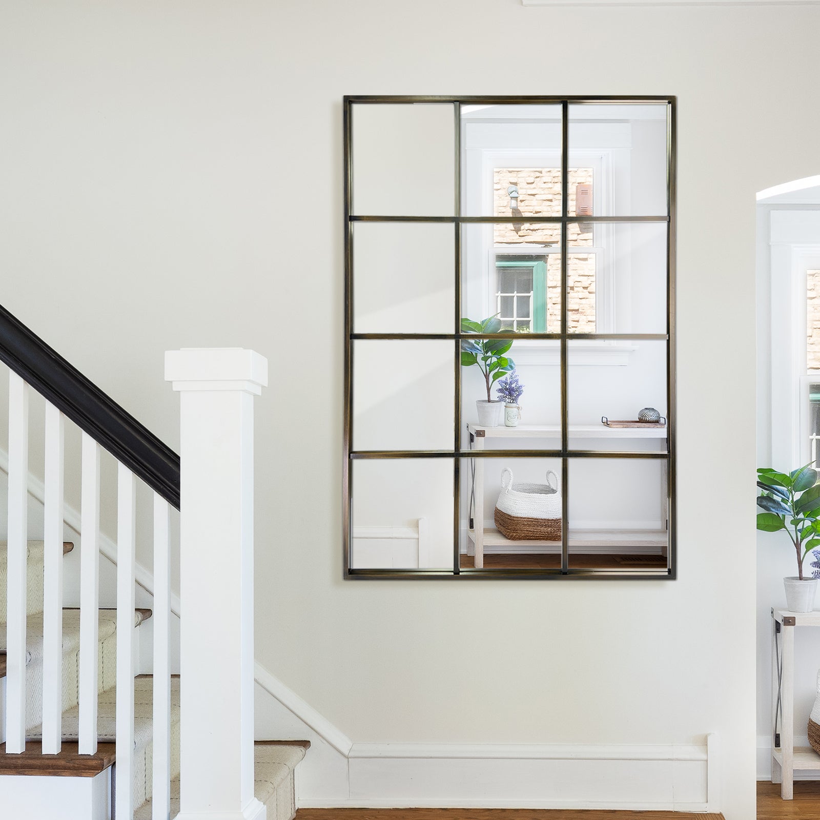 Ipromirror Arcadia - Grid Rectangle Wall Mirror
