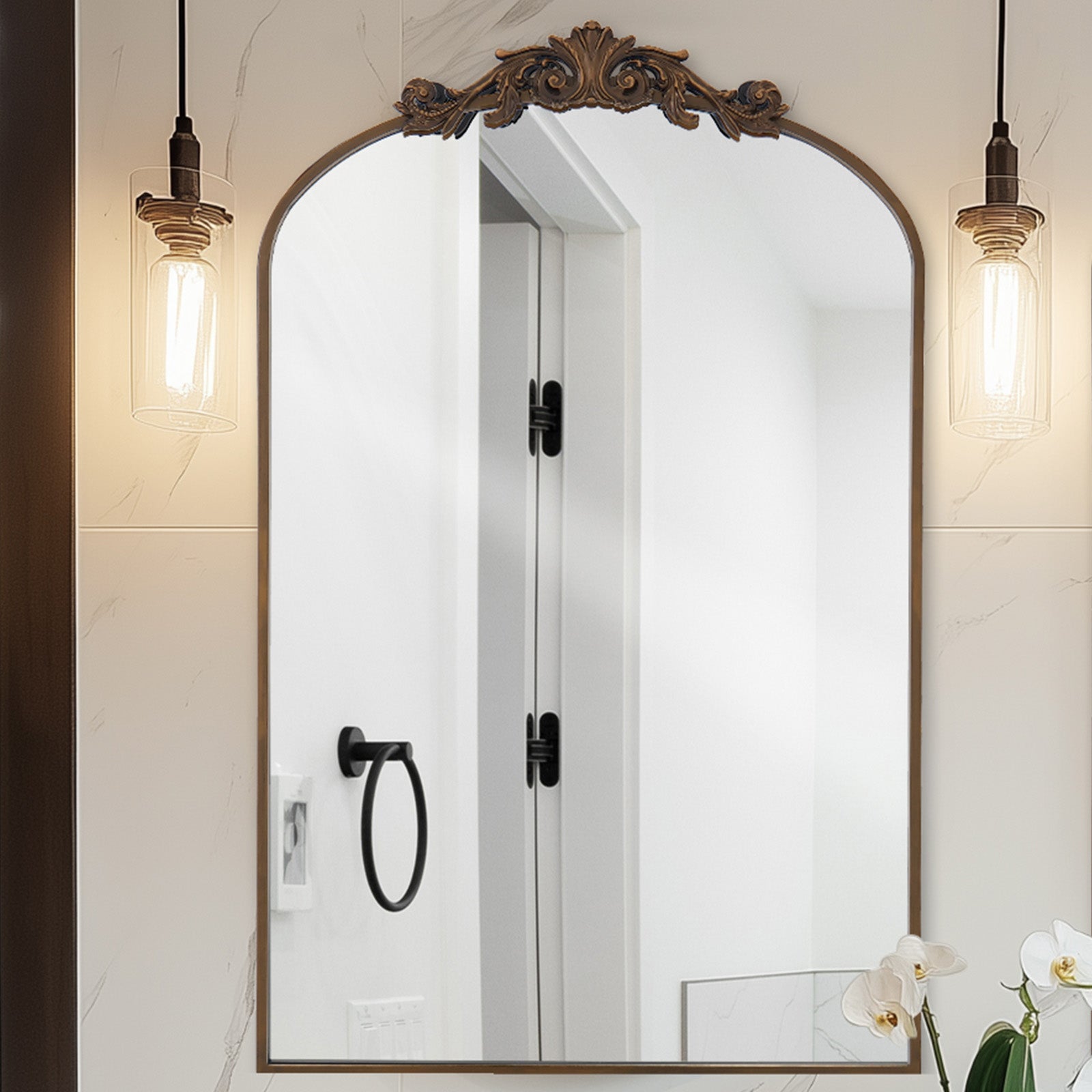 Ipromirror Graver - Fleur Wall Mirror