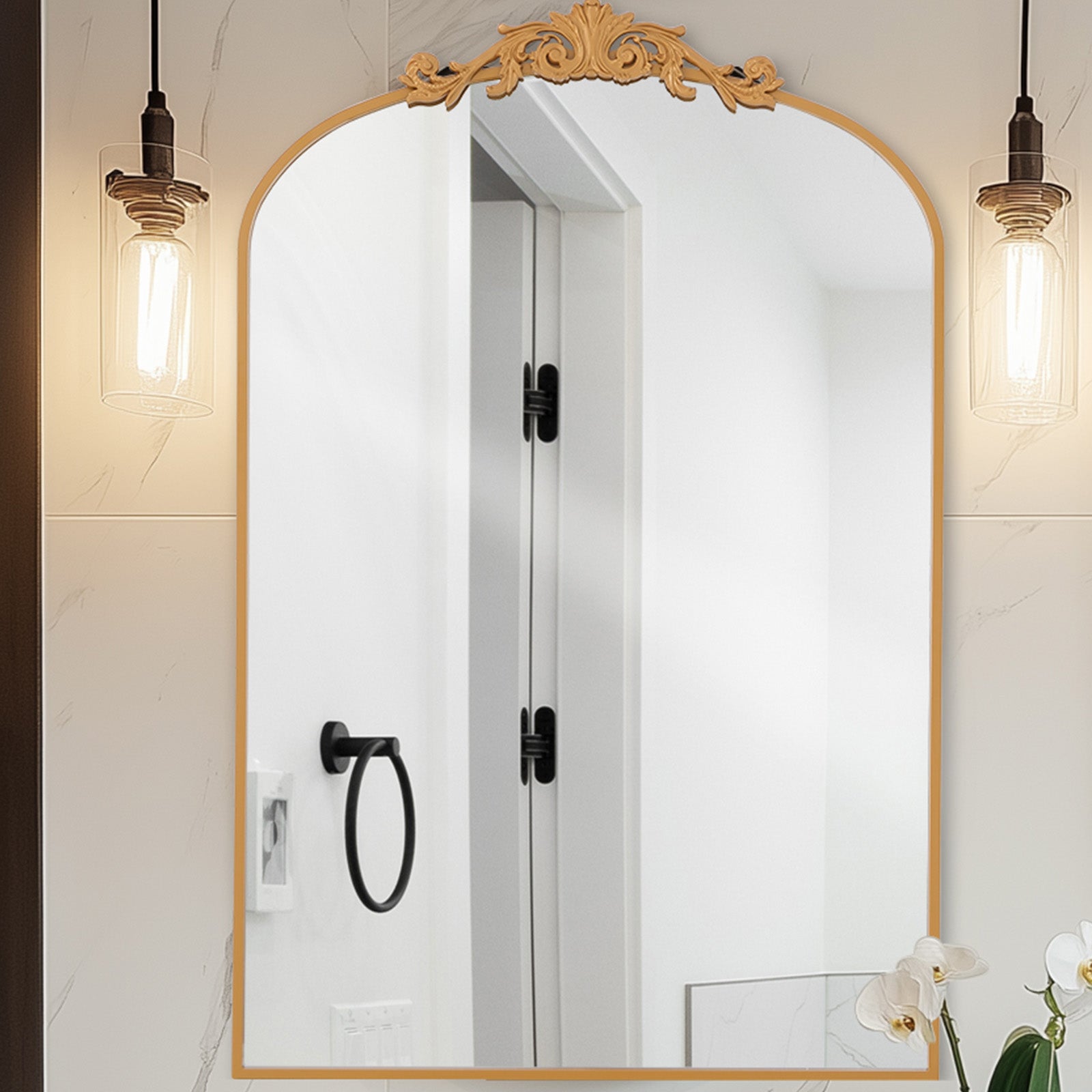 Ipromirror Graver - Fleur Wall Mirror