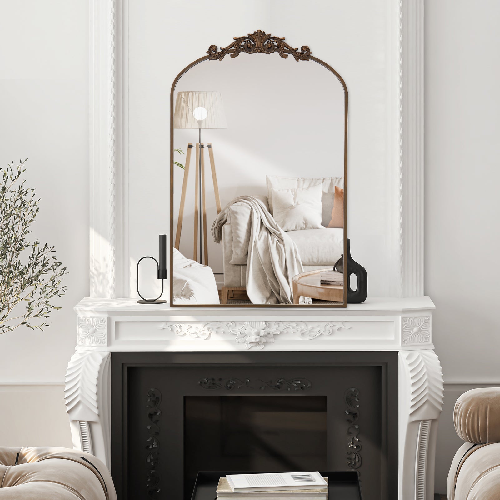 Ipromirror Graver - Fleur Wall Mirror
