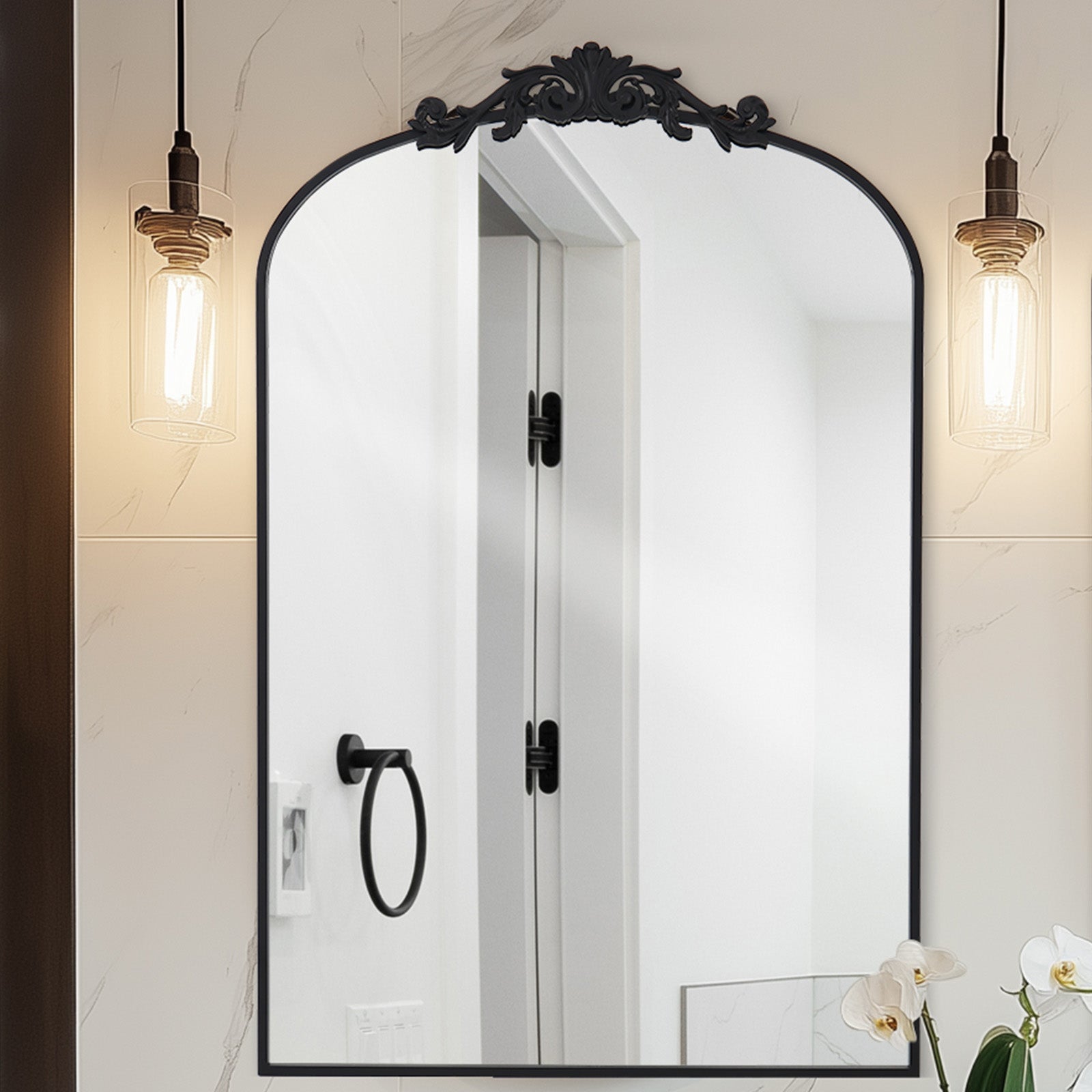 Ipromirror Graver - Fleur Wall Mirror