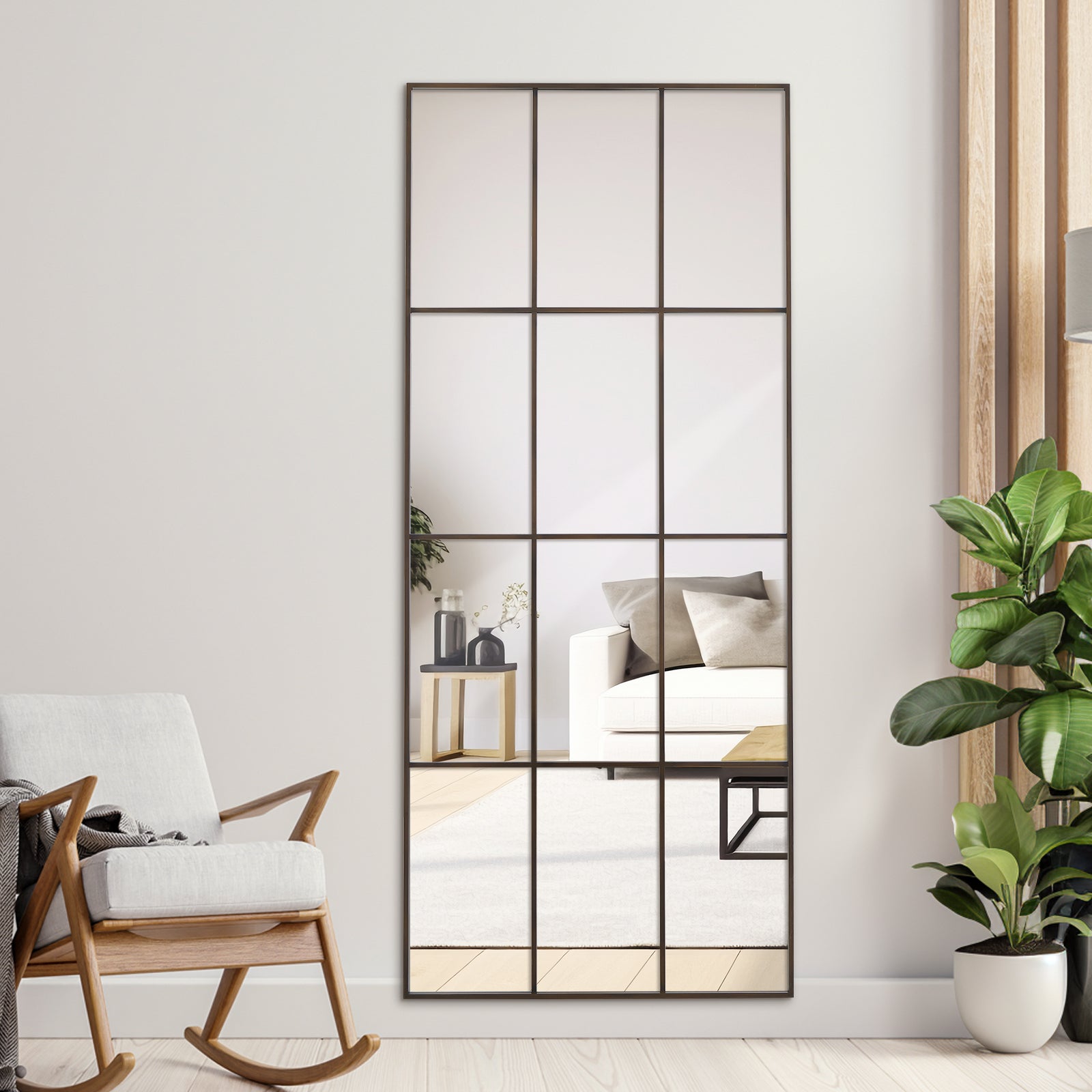 Ipromirror Arcadia - Grid Full Length Floor Mirror