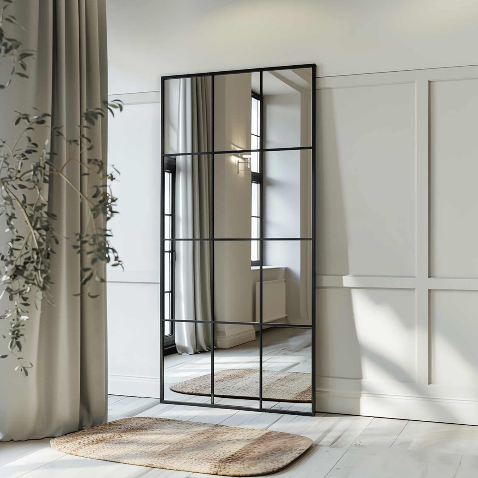 Ipromirror Arcadia - Grid Full Length Floor Mirror