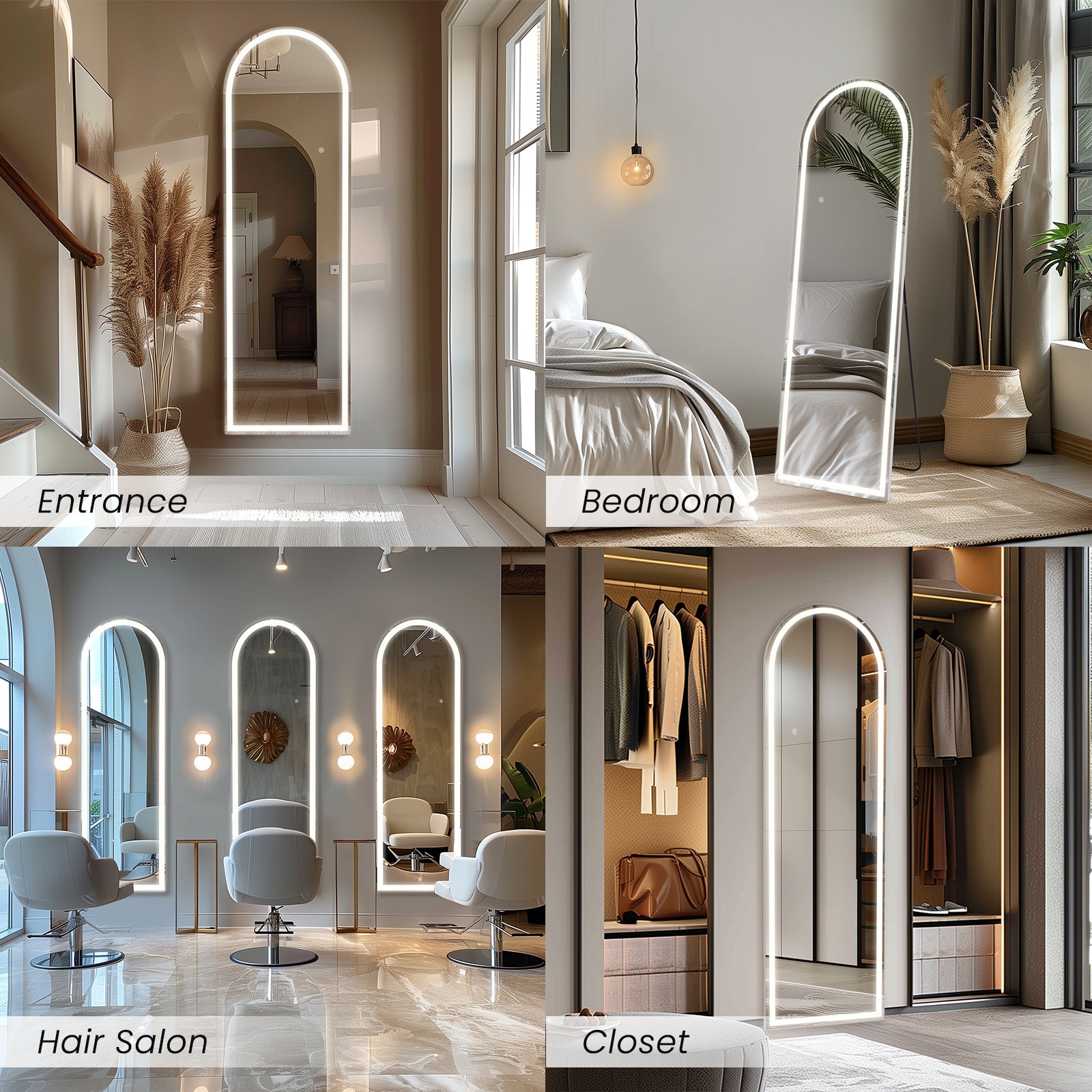 Ipromirror Moony- LED Full Length Floor Mirror